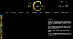 Desktop Screenshot of hotel-la-caravelle.com